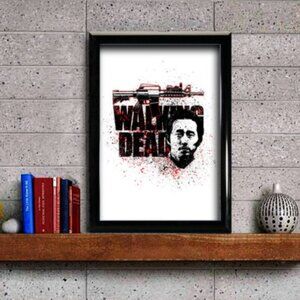 Fan Art The Walking Dead Glenn Printed Picture